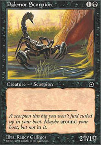 Dakmor Scorpion - Portal Second Age