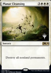 Planar Cleansing - Planeswalker symbol stamped promos