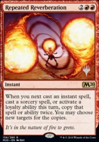 Repeated Reverberation - Planeswalker symbol stamped promos