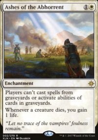 Ashes of the Abhorrent - Planeswalker symbol stamped promos