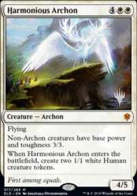 Harmonious Archon - Planeswalker symbol stamped promos