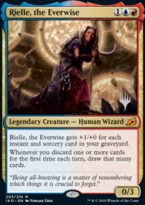 Rielle, the Everwise - Planeswalker symbol stamped promos