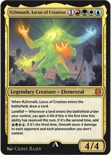 A-Omnath, Locus of Creation - MTG Arena: Rebalanced Cards