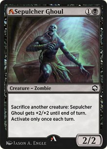 A-Sepulcher Ghoul - MTG Arena: Rebalanced Cards