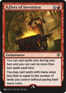 A-Fires of Invention - MTG Arena: Rebalanced Cards