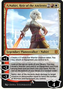 A-Nahiri, Heir of the Ancients - MTG Arena: Rebalanced Cards