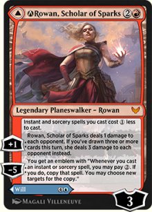 A-Rowan, Scholar of Sparks - MTG Arena: Rebalanced Cards