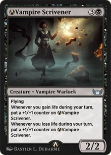 A-Vampire Scrivener - MTG Arena: Rebalanced Cards