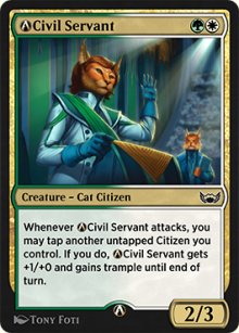 A-Civil Servant - MTG Arena: Rebalanced Cards