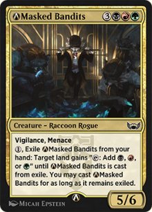 A-Masked Bandits - MTG Arena: Rebalanced Cards
