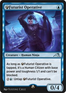 A-Futurist Operative - MTG Arena: Rebalanced Cards