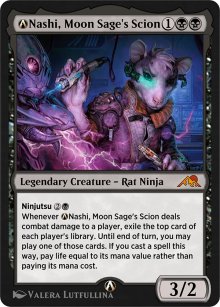 A-Nashi, Moon Sage's Scion - MTG Arena: Rebalanced Cards
