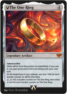 A-The One Ring - MTG Arena: Rebalanced Cards