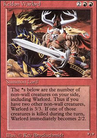 Keldon Warlord - Revised Edition