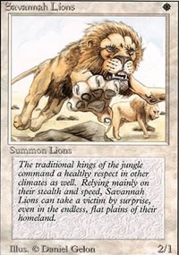 Savannah Lions - Revised Edition