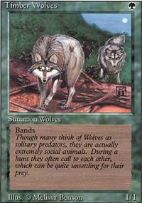 Timber Wolves - Revised Edition