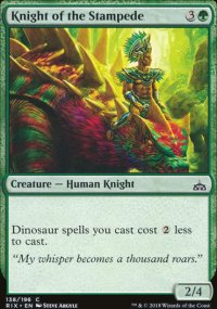 Knight of the Stampede - Rivals of Ixalan