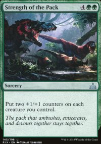 Strength of the Pack - Rivals of Ixalan