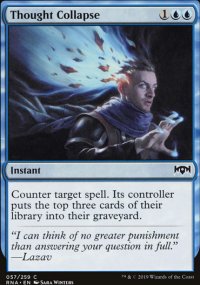 Thought Collapse - Ravnica Allegiance