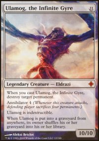 Ulamog, the Infinite Gyre - Rise of the Eldrazi