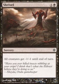 Shrivel - Rise of the Eldrazi