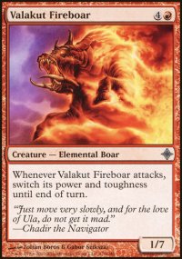 Valakut Fireboar - Rise of the Eldrazi