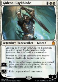 Gideon Blackblade - Ravnica Remastered