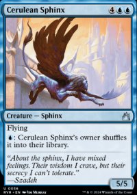 Cerulean Sphinx - Ravnica Remastered
