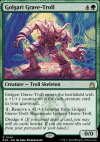 Golgari Grave-Troll 1 - Ravnica Remastered