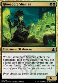 Glowspore Shaman - Ravnica Remastered