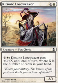 Kitsune Loreweaver - Saviors of Kamigawa