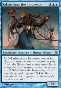 Sakashima the Impostor - Saviors of Kamigawa