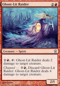 Ghost-Lit Raider - Saviors of Kamigawa
