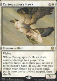 Cartographer's Hawk - Starter Commander Decks