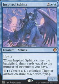 Inspired Sphinx - Starter Commander Decks