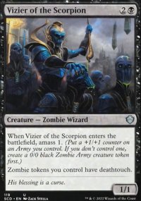 Vizier of the Scorpion - Starter Commander Decks