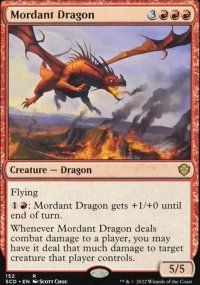 Mordant Dragon - Starter Commander Decks