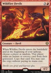 Wildfire Devils - Starter Commander Decks