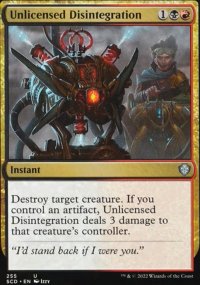 Unlicensed Disintegration - Starter Commander Decks