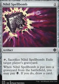 Nihil Spellbomb - Starter Commander Decks