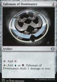 Talisman of Dominance - Starter Commander Decks