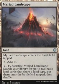 Myriad Landscape - Starter Commander Decks