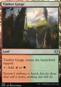 Timber Gorge - Starter Commander Decks