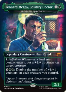 Bristly Bill, Spine Sower - Star Trek - Stardates Cards
