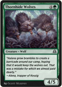 Thornhide Wolves - Shadows over Innistrad Remastered