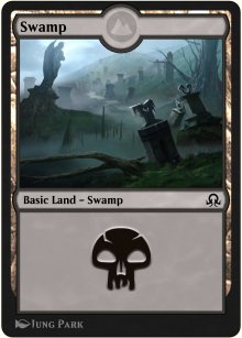 Swamp 3 - Shadows over Innistrad Remastered