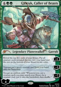 Garruk, Caller of Beasts - Secret Lair