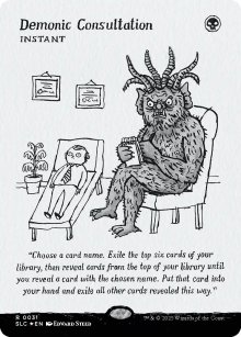 Demonic Consultation 2 - Secret Lair Countdown Kit