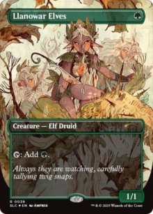 Llanowar Elves 2 - Secret Lair Countdown Kit