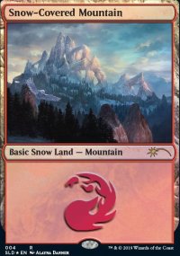 Snow-Covered Mountain - Secret Lair